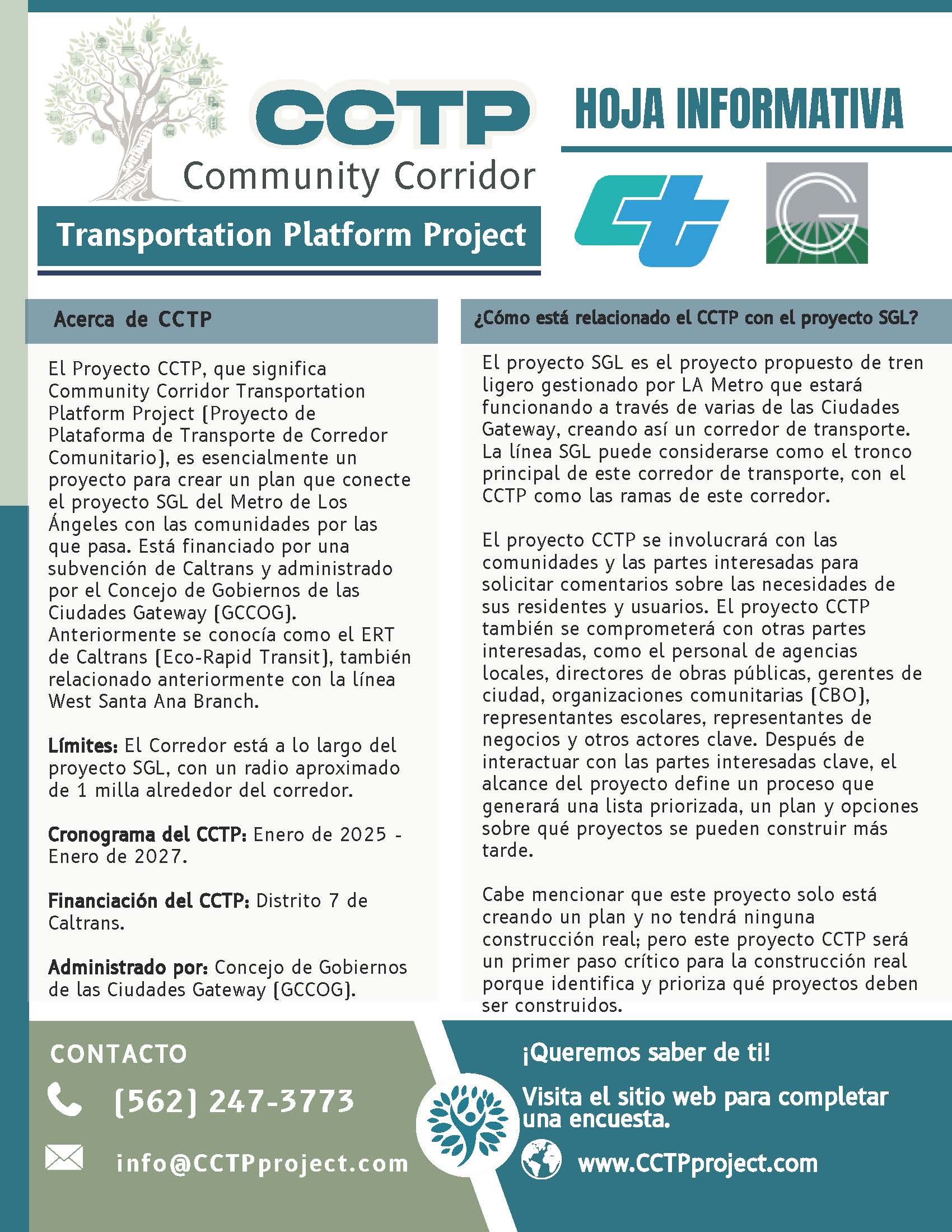 CCTP Factsheet Spanish
